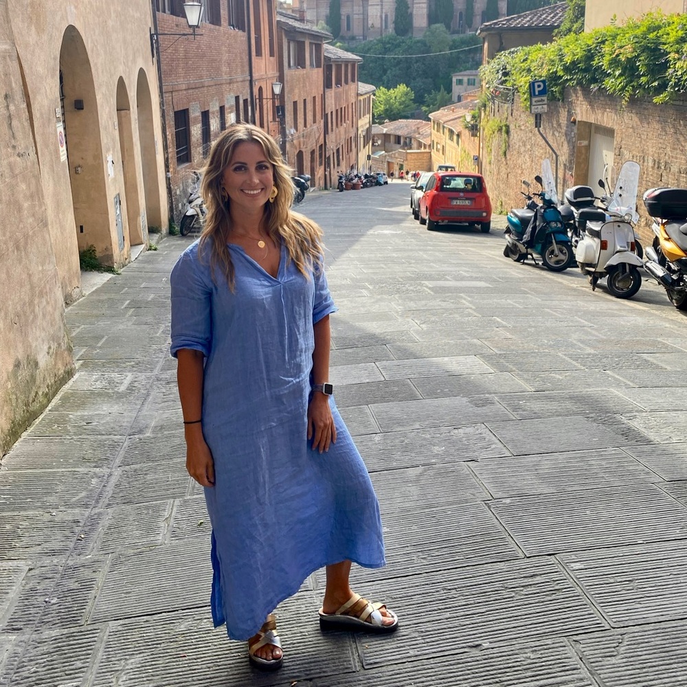 Italian linen dress
